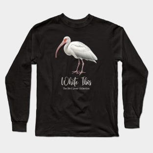 White Ibis - The Bird Lover Collection Long Sleeve T-Shirt